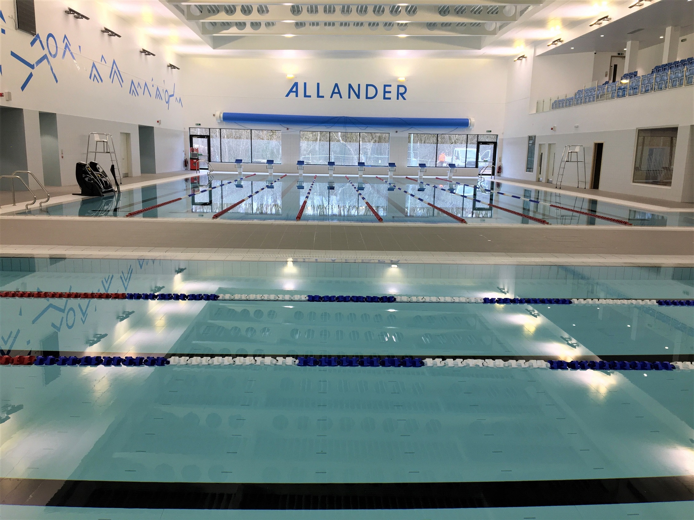 Works Near Completion On First Phase Of The New Allander Leisure Centre